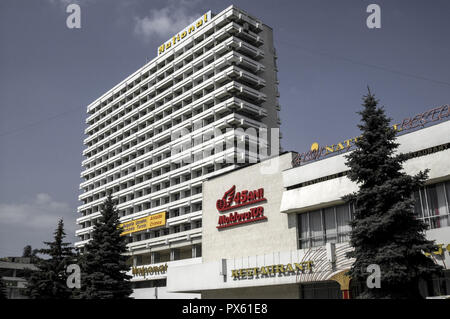 Chisinau, Moldova, National Hôtel Tur, Moldova Banque D'Images