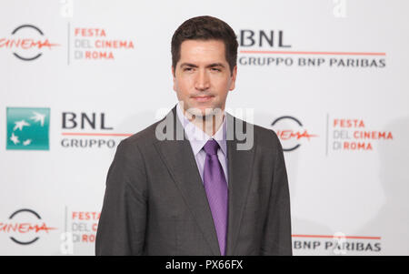 Roma, Italie. 18 Oct, 2018. Directeur appelle l'Américain Goddard qui présente son nouveau film "mauvaise fois au El Royal'' au Festival de Cinéma de Rome Crédit : Paolo Pizzi/Pacific Press/Alamy Live News Banque D'Images