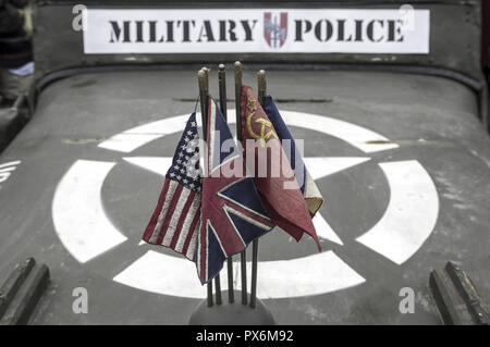 Fête de la liberté 2005, drapeaux Banque D'Images