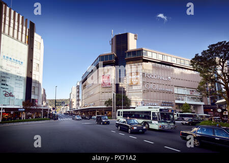 OIOI, Marui department store à Shijo Kawaramachi Dori Dori et l'intersection de la rue au centre-ville de Kyoto, Japon 2017 Banque D'Images