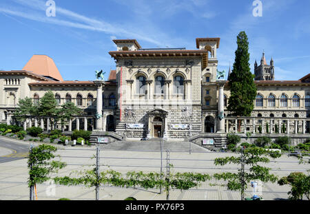 Palais de Rumine à Lausanne, Suisse Banque D'Images