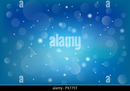 Bleu Orange flou flou d'abstract background Illustration de Vecteur