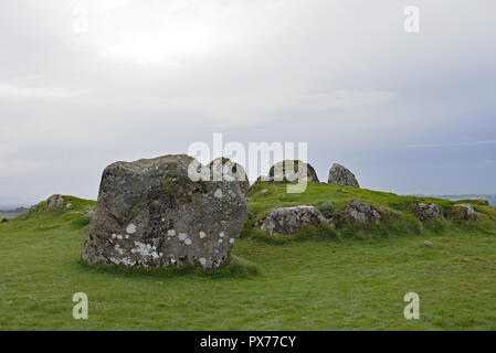 Loughcrew's Ancien Passage Tombs, Co Meath, Ireland Banque D'Images