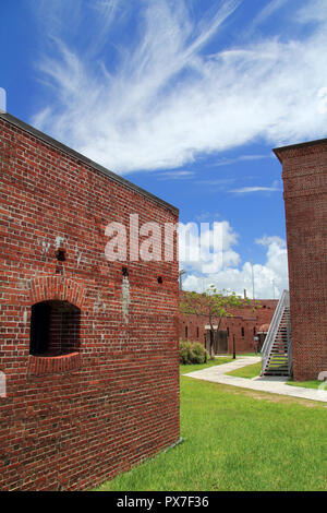 L'historique East Martello Tower, situé à Old Key West, en Floride, est l'un des mieux conservés la guerre civile fortifications de la United States Banque D'Images