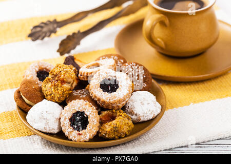 Cookies mixtes assortis Banque D'Images