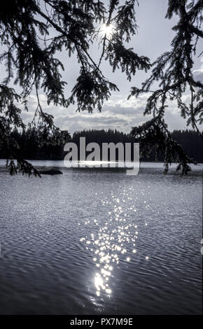 Lac Tschirmer, République Slovaque, Hohe Tatra, Strbske Pleso Banque D'Images