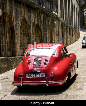 Porsche 356, San Marino Banque D'Images