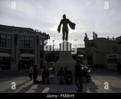 Vienne, Prater, redesing 2008 entrée, l'Autriche, 2 district. Banque D'Images