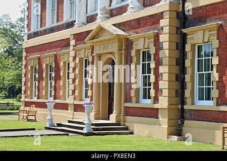 Lytham Hall, Lytham, Lancashire, Royaume-Uni Banque D'Images