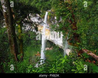 Yumbilla cascade, Chachapoyas, Pérou Banque D'Images