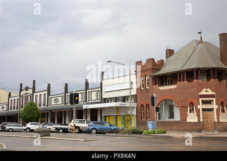 Bâtiments sur Auburn Street, Goulburn, EN IN Banque D'Images