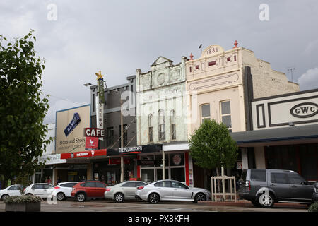 Bâtiments sur Auburn Street, Goulburn, EN IN Banque D'Images