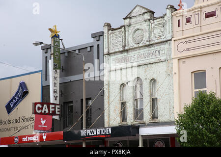 Bâtiments sur Auburn Street, Goulburn, EN IN Banque D'Images