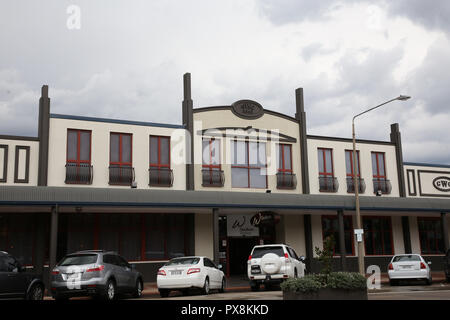 Bâtiments sur Auburn Street, Goulburn, EN IN Banque D'Images