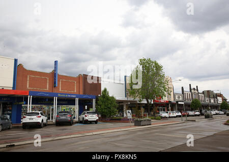 Bâtiments sur Auburn Street, Goulburn, EN IN Banque D'Images