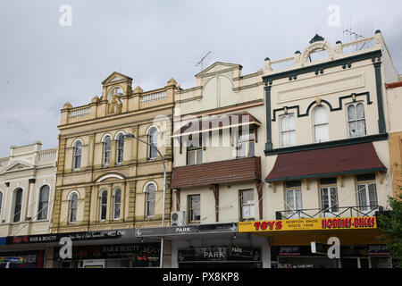 Bâtiments sur Auburn Street, Goulburn, EN IN Banque D'Images