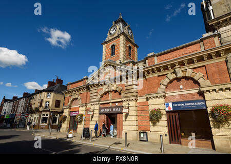 L'immeuble sur rue Earle dans le centre-ville de Crewe UK Banque D'Images