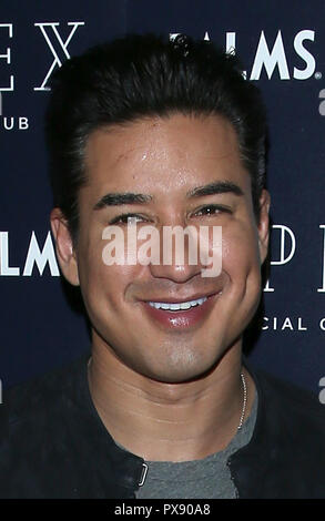 Las Vegas, NV, USA. 19 Oct, 2018. 19 octobre 2018 - Las Vegas, NV - Mario Lopez. Mario Lopez fête son anniversaire au Sommet Social Club à Las Vegas Palms .Crédit photo : MJT/AdMedia : Crédit Mjt/AdMedia/ZUMA/Alamy Fil Live News Banque D'Images