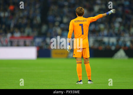 Saitama, Japon. 16 Oct, 2018. Masaaki Higashiguchi (JPN) Football/soccer : KIRIN Challenge Cup 2018 match entre le Japon 4-3 Uruguay à Saitama Stadium 2002 à Saitama, Japon . Credit : AFLO/Alamy Live News Banque D'Images