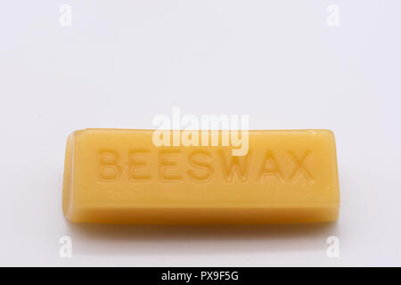 Bloc d'abeille, 'mind votre propre cire d', expression des années 1930 Banque D'Images