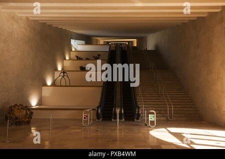 Cafesjian Center for the Arts, intérieur art display Banque D'Images