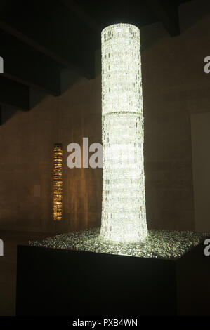 Cafesjian Center for the Arts, intérieur art display Banque D'Images