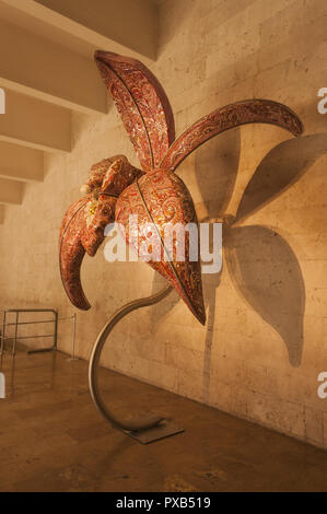 Cafesjian Center for the Arts, intérieur art display Banque D'Images