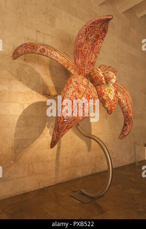 Cafesjian Center for the Arts, intérieur art display Banque D'Images