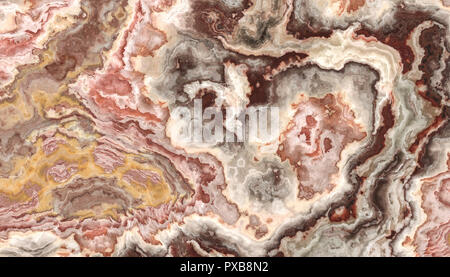 Onyx colorés abstract Pattern. La texture et l'arrière-plan. en illustration. Beauté naturelle Banque D'Images
