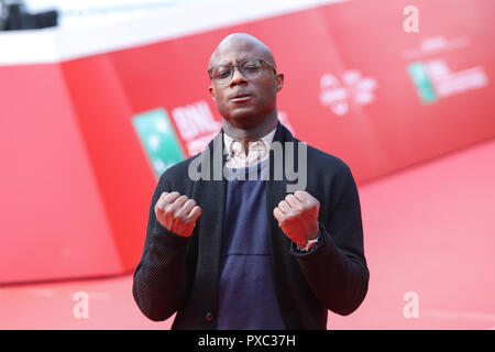 Rome, Italie. 1er janvier 2016. Directeur américain Barry Jenkins vu de présenter le film si Beale Vuiteboeuf pourrait parler pendant le 13e Festival du Film de Rome à l'Auditorium Parco della Musica. Credit : Cosimo Martemucci SOPA/Images/ZUMA/Alamy Fil Live News Banque D'Images