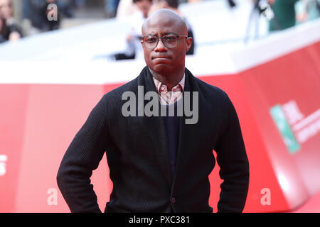 Rome, Italie. 1er janvier 2016. Directeur américain Barry Jenkins vu de présenter le film si Beale Vuiteboeuf pourrait parler pendant le 13e Festival du Film de Rome à l'Auditorium Parco della Musica. Credit : Cosimo Martemucci SOPA/Images/ZUMA/Alamy Fil Live News Banque D'Images