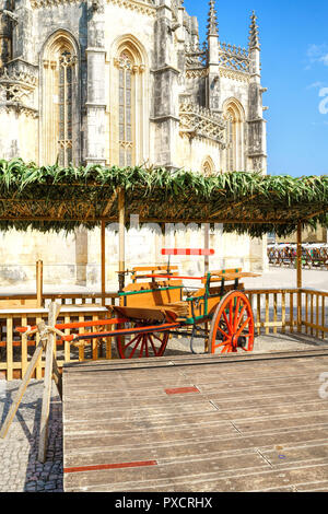 Monastère de Batalha,Portugal. A l'origine, et officiellement connue, comme le Monastère de Sainte Marie de la victoire. UNESCO World Heritage Site. Banque D'Images