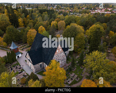 Église d'Espoo en Finlande Banque D'Images