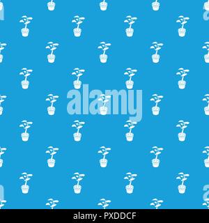 Motif de fleurs bureau bleu transparent vecteur Illustration de Vecteur
