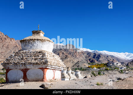 Monastère du Likir ou Likir Gompa, Ladakh, Inde Banque D'Images