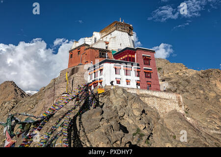 Namgyal Tsemo Gompa, Leh, Ladakh, Inde Banque D'Images