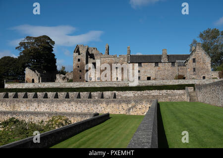 Château et jardins d'Aberlour, Fife, Scotland (près d'Édimbourg) Banque D'Images