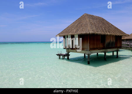 Maldives beach life Banque D'Images