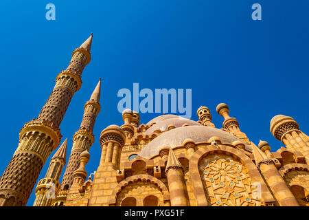 Mosquée Mustafa al à Sharm El Sheikh, Sinaï, Égypte Banque D'Images