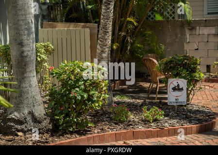 Sur la Duval Street à Key West en Floride Banque D'Images