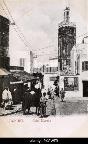 Tanger, Maroc - la Grande Mosquée Banque D'Images