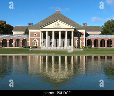 Saratoga Spa State Park. Ce monument historique offre une diversité culturelles, esthétiques et récréatives. Banque D'Images