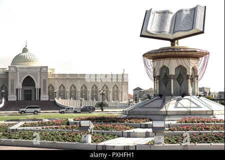 La Place du Palais de la culture de Sharjah VAE Banque D'Images