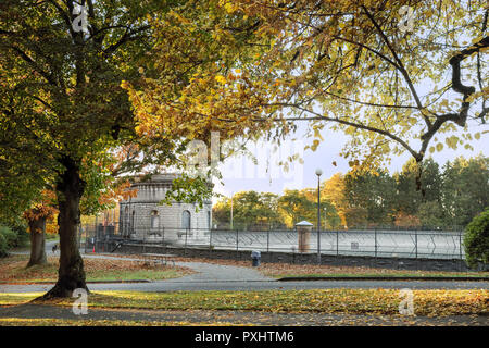 Plein de couleurs d'automne au parc des bénévoles, Seattle Washington Banque D'Images