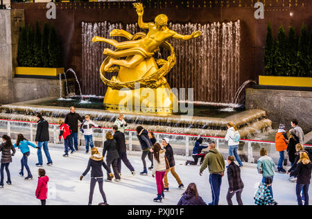 Rockefeller Center Manhattan - New York, New York, USA Banque D'Images