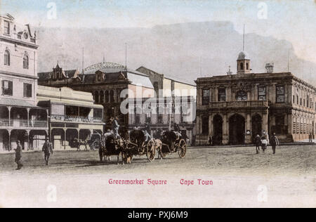 Greenmarket Square, Le Cap, Afrique du Sud Banque D'Images