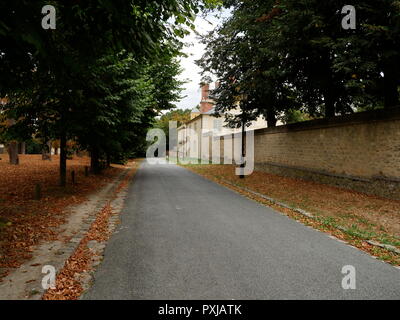 AJAXNETPHOTO. LOUVECIENNES, FRANCE. Voir peint par peintre impressionniste Alfred Sisley 1839-1899 'CHEMIN DE LA MACHINE, LOUVECIENNES, 1873." Photo:JONATHAN EASTLAND/AJAX REF:181909 GX8  419 Banque D'Images