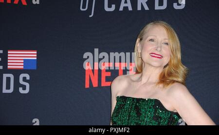 Los Angeles, CA, USA. 22 octobre, 2018. Patricia Clarkson pour des arrivées au château de cartes Saison 6 Premiere, DGA complexe de cinéma, Los Angeles, CA, 22 octobre 2018. Credit : Elizabeth Goodenough/Everett Collection/Alamy Live News Banque D'Images