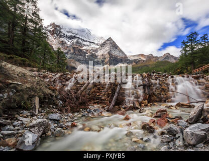 Le Sichuan, Shanghai, Chine. 23 Oct, 2018. Le Sichuan, Chine-Yading est un niveau national réserver dans Daocheng County, au sud-ouest d'ChinaÃ », de la province du Sichuan. Crédit : SIPA Asie/ZUMA/Alamy Fil Live News Banque D'Images