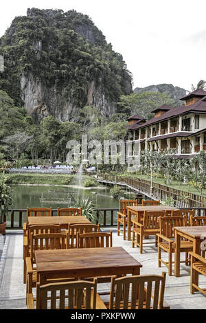 La Thaïlande, Provinz Krabi, Railay Princess Resort, Spa und Garten, Ferienanlage, Hotel, Asien, Suedostasien, Reiseziel, Ausflugsziel, Tourismus, Ruhig, Banque D'Images